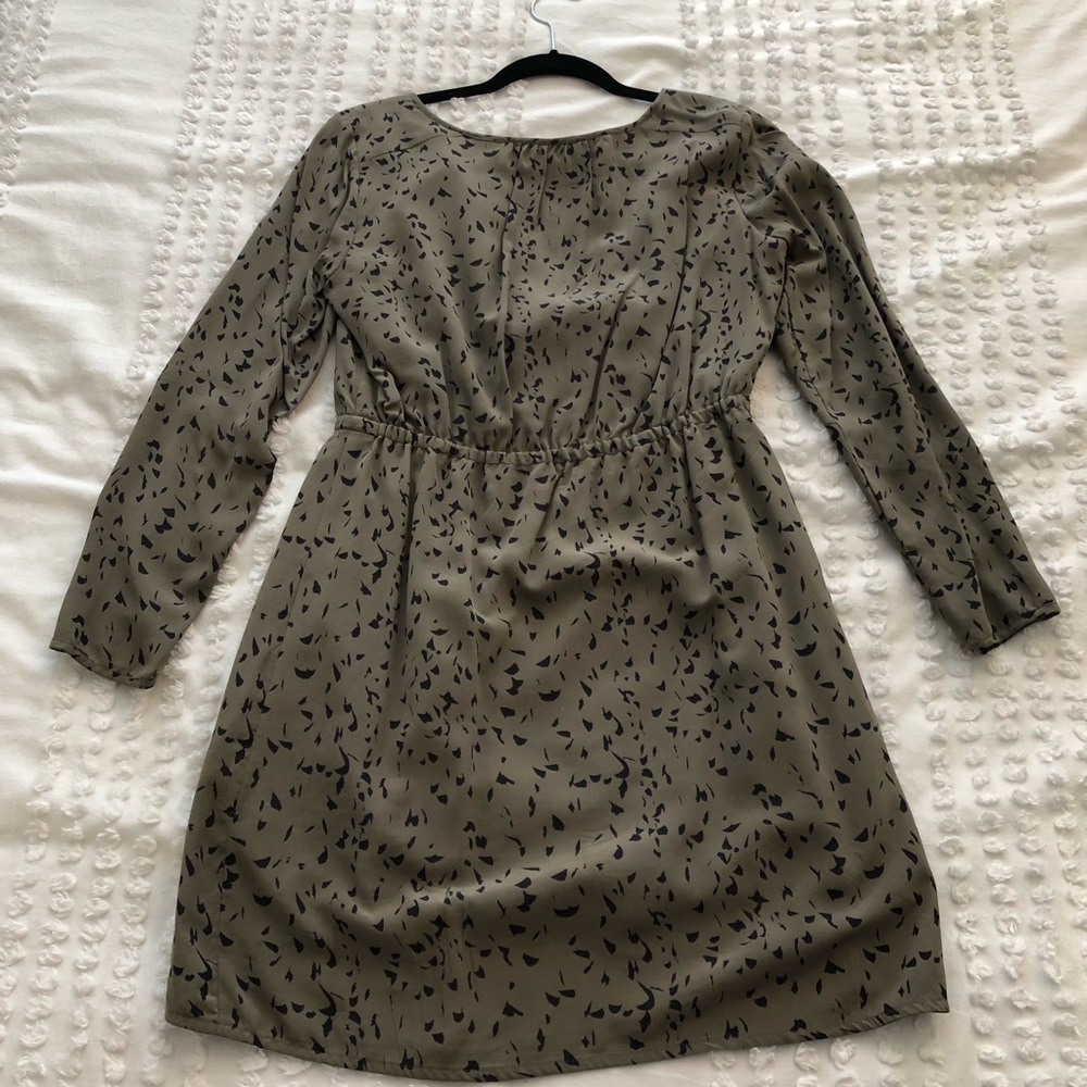 Madewell Broadway & Brooke Silk Gatehouse Dress Sz 4 - Picture 9 of 13